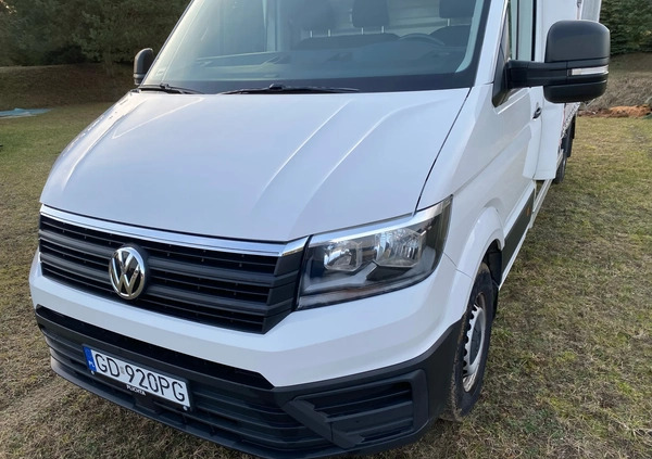Volkswagen Crafter cena 77490 przebieg: 136196, rok produkcji 2017 z Osiek małe 121